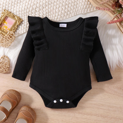2PCS Autumn Baby Outfit – Hoodie & Pants Set (0–18M)